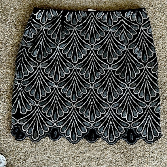 Sequin Textured Skirt - Picture 1 of 4